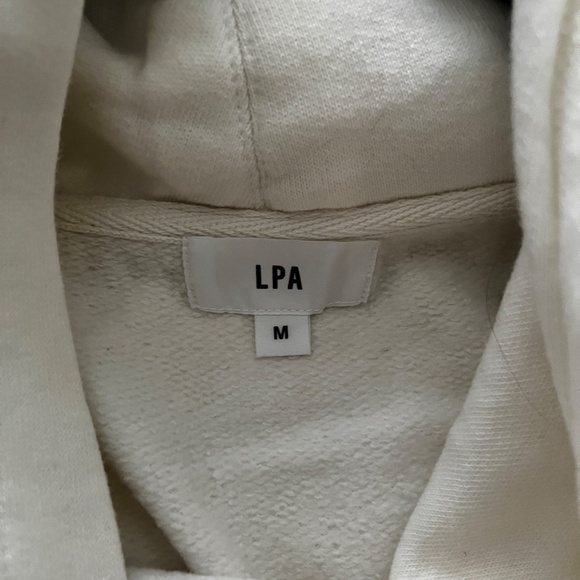 LPA Crop Hoodie in off white size M - Picture 6 of 6